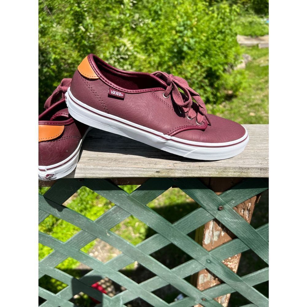 Vans Womans Comfycush Era Sneakers Sz 10 Burgundy - Picture 5 of 8